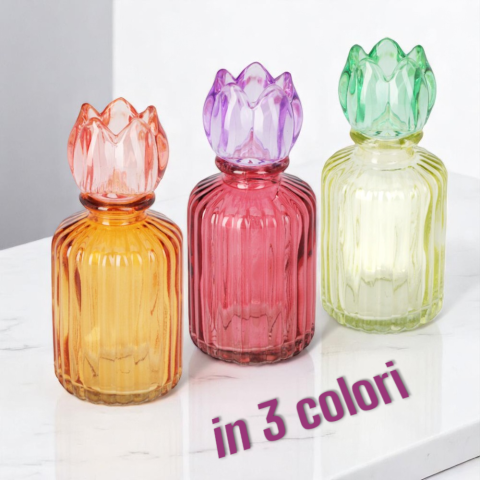 PCANDELA VETRO H14X6 3 ASSORTITI 2